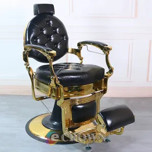 Barber chair design leather salon customize store chair cushion service