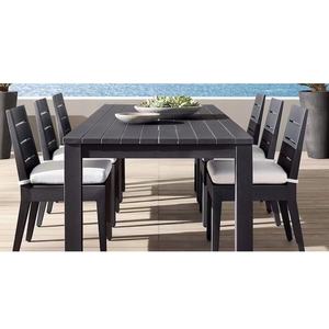 Ensemble de meubles de jardin et de patio d'extérieur, table et chaises de salle à manger, 6 pièces, en aluminium moulé, couleur/taille personnalisée - Product Image 1