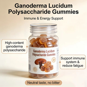 Broken Wall Ganoderma Lucidum Polysaccharide Gummies Natural Reishi Mushroom Extract Immune Balance Health <b>Gummy</b> <b>Candy</b> - Product Image 2