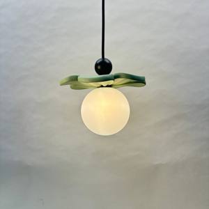 Lampe suspendue en résine LED nordique, luminaire moderne pour chevet, lampe suspendue d'intérieur, luminaire pour hôtel, cuisine, salle à manger, décoration - Product Image 2