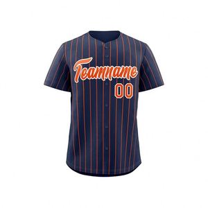 Custom Manufacturer International Wholesale Price Button Down <b>Baseball</b> Jersey - Product Image 6