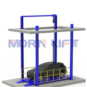 MORN-Equipo de garaje personalizable, elevador hidráulico de cuatro postes para coche eléctrico, 4 elevadores a la venta