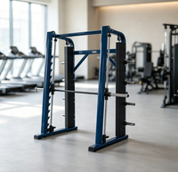 Machine Smith simple en acier, équipement d'entraînement complet de force et de sécurité, cadre de squat multifonctionnel pour fitness à domicile