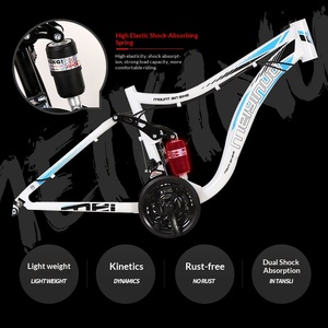 Biciclette da Montagna 26 Pollici con Doppio Ammortizzatore, Telaio in Acciaio al Carbonio, Doppi Freni a Disco, per Studenti e Adulti, Vendita all'Ingrosso - Product Image 4