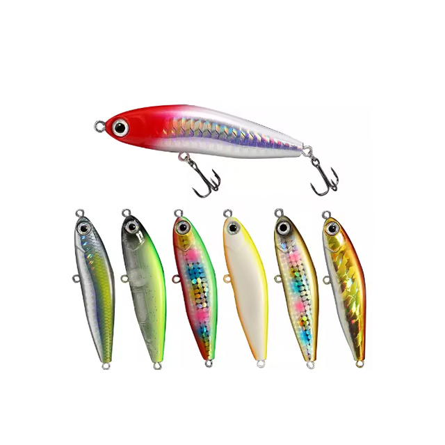 9colors Wholesale New Design Pesca Japan Fishing Lures 70mm 14g Pencil Lure Stick Bait Saltwater Fishing Bait Lure