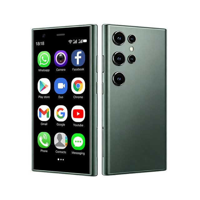 Ultra Compact Mini Spare Phone 3.0 Inch IPS Screen 3G Android 8.1 Smartphone Type-C Support WiFi Small Mobile Handphone