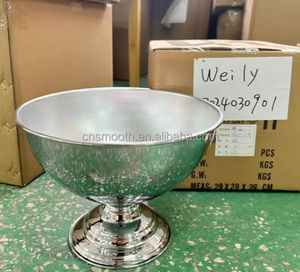 <span class=keywords><strong>Centrotavola</strong></span> per Matrimonio a Forma di <span class=keywords><strong>Ciotola</strong></span> Rotonda, Supporto per Fiori in Metallo Oro e Argento per Decorazioni Floreali - Product Image 5