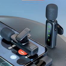 Nouveau modèle de microphone cravate sans fil un-à-deux L6, ajustement personnalisé pour la diffusion vidéo en direct et l'enregistrement audio haute définition - Product Image 2