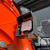 Mini-excavatrice VONTOP 2500 kg 5000 lbs utilisée pour le jardinage