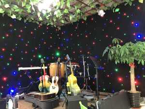 ผ้ากำมะหยี่ทนไฟดาวสองชั้นสำหรับงานแต่งงานตกแต่งบ้านม่านดาว LED RGBW - Product Image 6