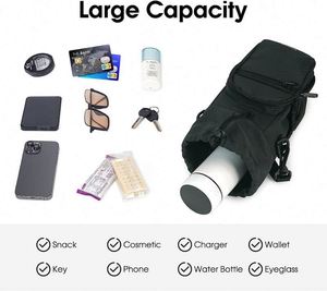 Free Sample <b>Water</b> <b>Bottle</b> <b>Holder</b> with Strap 32oz 40oz Insulated <b>Water</b> <b>Bottle</b> Carrier Sling Bag with Phone Pocket Sleeve for - Product Image 2