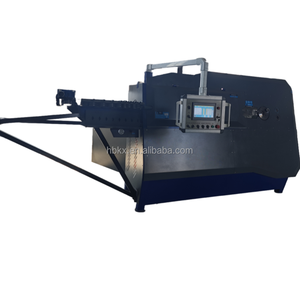 PLC + Màn hình cảm ứng 4-14 mét 2000 cái/giờ thép tự động cốt thép uốn máy CNC tự động cốt thép stirrup dây máy uốn - Product Image 3