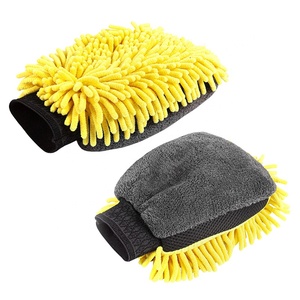 Gant <span class=keywords><strong>de</strong></span> lavage <span class=keywords><strong>de</strong></span> voiture en microfibre doux anti-rayures en chenille avec brosse <span class=keywords><strong>de</strong></span> détaillage pour <span class=keywords><strong>cire</strong></span>, gant <span class=keywords><strong>de</strong></span> nettoyage multifonctionnel épais pour lavage <span class=keywords><strong>de</strong></span> voiture - Product Image 1