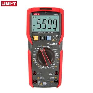 มัลติมิเตอร์ดิจิตอล UNI-T UT89X True RMS พร้อมฟังก์ชั่นตรวจจับแรงดันไฟฟ้าแบบไม่สัมผัส NCV เครื่องวัดอุณหภูมิ และตรวจสอบสายไฟฟ้ากระแสตรง - Product Image 6