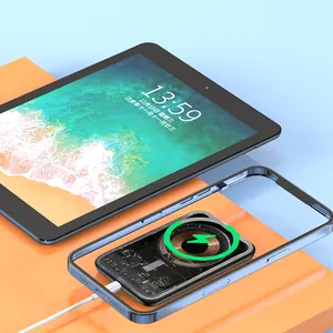 Gebra 자석 무선 위탁 휴대용 힘 은행 iPhone 14/14pro 를 위한 작고 가벼운 충전기 5000mAh 유형 C 건전지 팩