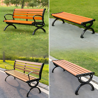 Bancs longs en métal d'extérieur, bancs de parc publics, chaises de parc colorées, bancs de repos pour aires de jeux et stades, bancs pour places de centres commerciaux