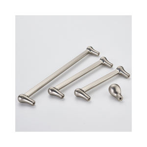 تصميم جديد لأجهزة خزائن المطبخ، مقابض للأدراج والأبواب، مقابض مجوفة محززة للأدراج - Product Image 2