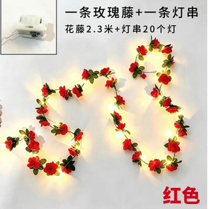 ไฟ LED รูปดอกกุหลาบพร้อมไฟประดับสำหรับตกแต่งแขวนเพดานเดสก์ท็อป 8778987654 - Product Image 4