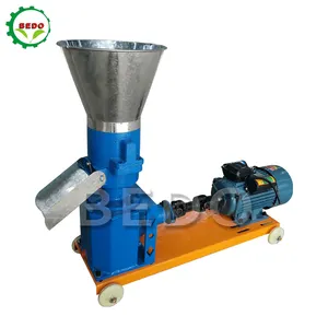 CE Poultry Animal Feed Pellet Mill Hammer Mill With Motor Professional Feed Pelletizer Mill Machine