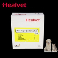 Analyseur portable de point de service pour laboratoire vétérinaire, test quantitatif HbA1c, glycémie canine, évaluation diagnostique du diabète mellitus