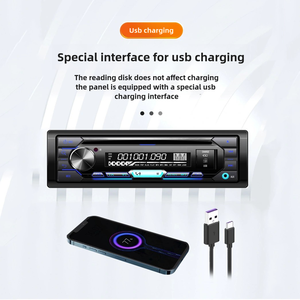 Lettore MP3 portatile colorato per auto lettore MP3 FM/AM/TF/USB e connessione Blue-tooth telecomando Multi-funzionale lettore Audio DVD per auto - Product Image 5