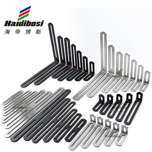 Soporte en forma de L de acero inoxidable Haidibosi, soporte de ángulo ajustable, conector de ángulo recto de 90 grados para soporte de estantería - Product Image 1