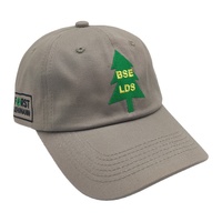 Casquette de baseball non structurée à 6 panneaux bicolore, 100 % coton, visière incurvée douce, casquette avec logo brodé personnalisé pour adultes