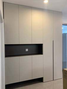 Mueble Zapatero Moderno de Tamaño Personalizado para Hogar u Hotel, Madera Maciza Ecológica con Diseño Contemporáneo, Mueble de Entrada - Product Image 4