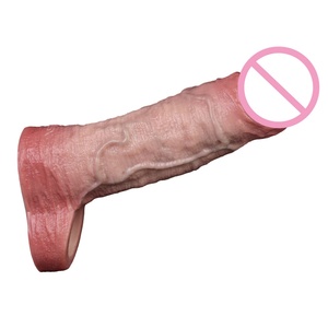 Vibrador OS-ADLV5077 para Hombre, Funda para Agrandamiento del Pene, Extensor de Pene, Condón de Silicona, Juguete Sexual - Product Image 4