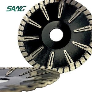 Lưỡi cưa kim cương cong 5 inch, lưỡi cưa cắt đá granite, lưỡi cưa kim cương hình chữ T, lưỡi cưa kim cương lồi Turbo dùng cho đá marble và granite - Product Image 1