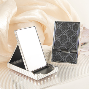 <span class=keywords><strong>Specchio</strong></span> pieghevole pieghevole da viaggio con struttura in metallo per la borsa da ufficio e l'uso quotidiano - Product Image 5