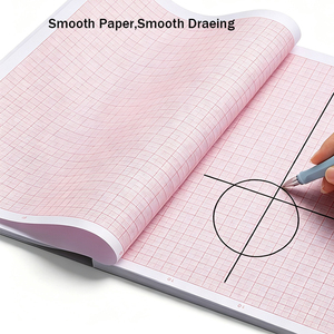 Papel de Gráficos de Ingeniería Profesional, 250x170mm, Cuadrícula de 1mm, Bloc de Dibujo de Coordenadas para Estudiantes, Filipinas - Product Image 4