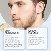 Crème anti-rides pour homme OEM, protection contre le vieillissement, crème pour le visage en stock, conforme à la CPNP et à la réglementation européenne CE