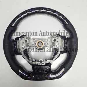 Nouveau produit en gros : Volant en fibre de carbone forgée et cuir perforé pour Lexus NX, ES200, IS, UX, RX, GS - Product Image 2