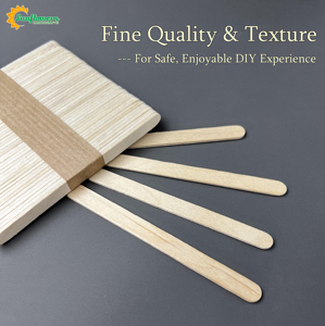 Palitos <span class=keywords><strong>de</strong></span> Madera <span class=keywords><strong>de</strong></span> Balsa Planos y Coloridos Unisex, Juguetes Educativos DIY, Ecológicos, Certificados EN71 y ASTM, para Niños <span class=keywords><strong>de</strong></span> 5 a 7 Años, Empaquetados - Product Image 4