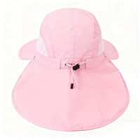 Sombrero de Pescador para Niños con Logotipo Personalizado, Sombrero de Malla para Playa y Deportes al Aire Libre con Cuerda Ajustable