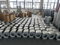 Moteur de ventilateur centrifuge AC 220V/230V 50Hz, moteur de soufflerie à haut débit d'air et faible bruit, ventilateur de ventilation pour unité CVC, ODM OEM 750W
