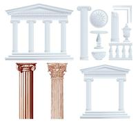 Base de colonne décorative Super EPS en fibre de verre, design personnalisé, moulures européennes en polystyrène, imperméables et résistantes au feu