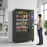 Distributeurs de boissons Eu, écran tactile, distributeur automatique intelligent pour aliments et boissons, Verkaufsautomaten, logo d'entreprise, extérieur