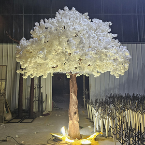 P03 Trang Trí Đám Cưới Bảng Top Giả Trung Tâm Sakura Cây 4ft 5ft Nhỏ Màu Trắng Màu Hồng Nhân Tạo Hoa Anh Đào Hoa Cây Để Bán - Product Image 4