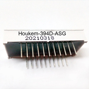 Pantalla Alfanumérica Económica <span class=keywords><strong>de</strong></span> 0.39 Pulgadas, 4 Dígitos, 16 Segmentos, Houkem-394D-A/BW, Aplicable a Relojes - Product Image 4