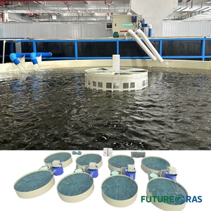 Sistema de Cultivo de Peces Ras Inteligente, Totalmente Automático, para Interiores, de 50 a 100 Toneladas, para Agua Salada, para Salmón, Mero y Cangrejo de Río - Product Image 1
