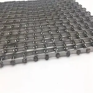 Factory Top Quality Chain Link Stainless Steel Metal Honeycomb Conveyor Belt Mesh For Beer Bottle Conveyor