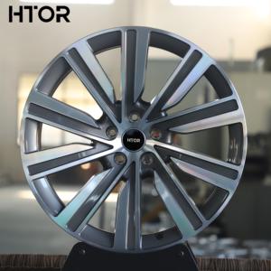 Cerchi Forgiati Concavi Personalizzati HTOR 21x9.5J 22x10.5J 23x11J 5x120 5x108 Lavorati a Macchina Grigio per Range Rover Sport Defender <span class=keywords><strong>Velar</strong></span> - Product Image 1