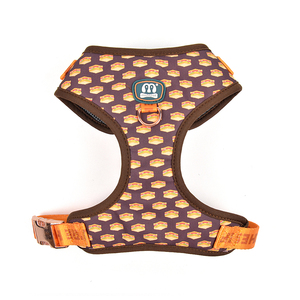 MIDEPET - Accesorios Personalizados para Pasear Perros, Collar de Pecho Ajustable de Nailon y Aleación, Juego de Correas y Arnés Reflectantes, Novedad para el Día de San Valentín - Product Image 3