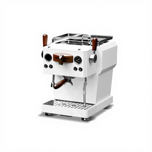 Macchina <span class=keywords><strong>da</strong></span> Caffè Commerciale Semi-automatica Zantuo in Acciaio Inox con Controllo Temperatura PID e Pressione Variabile, Capacità 550ml/1L - Product Image 1