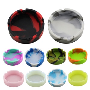 ที่เขี่ยบุหรี่ซิลิโคนพรีเมี่ยมแบบย้อนยุคทนความร้อนแบบพกพาสำหรับใช้ในบ้านเทรนด์ใหม่ที่กำหนดเองสำหรับบุหรี่ซิการ์สูบบุหรี่ - Product Image 6