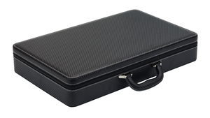 24 Slots Công Suất Lớn Màu Đen Da Carbon Fiber Tùy Chỉnh Xem Bao Bì Cặp Hộp - Product Image 3