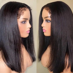 ISEE New Launched Type <strong>4C</strong> Hairline <strong>Wigs</strong> Straight <strong>Wig</strong> With Kinky Baby Hair Ventilated Natural <strong>Edges</strong> Human Hair HD Lace Front <strong>Wigs</strong> - Product Image 2