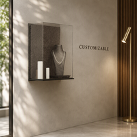 Meubles de présentation de bijoux sur mesure, vitrine en verre, comptoir et étagères pour magasin de bijoux en gros